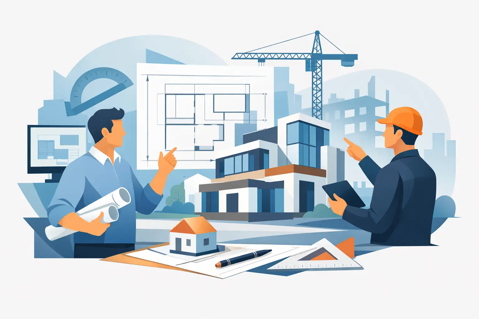 Architektur und Ausführung aus einer Hand